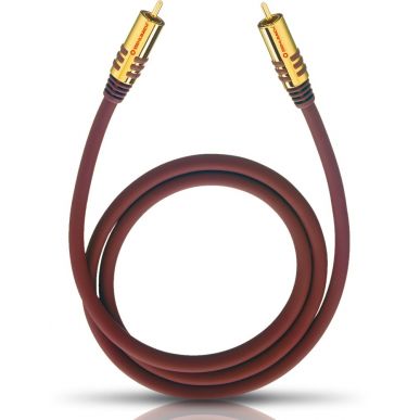 Сабвуферный кабель Oehlbach PERFORMANCE NF Sub-cable cinch/cinch, 1 0m mono red, D1C20531